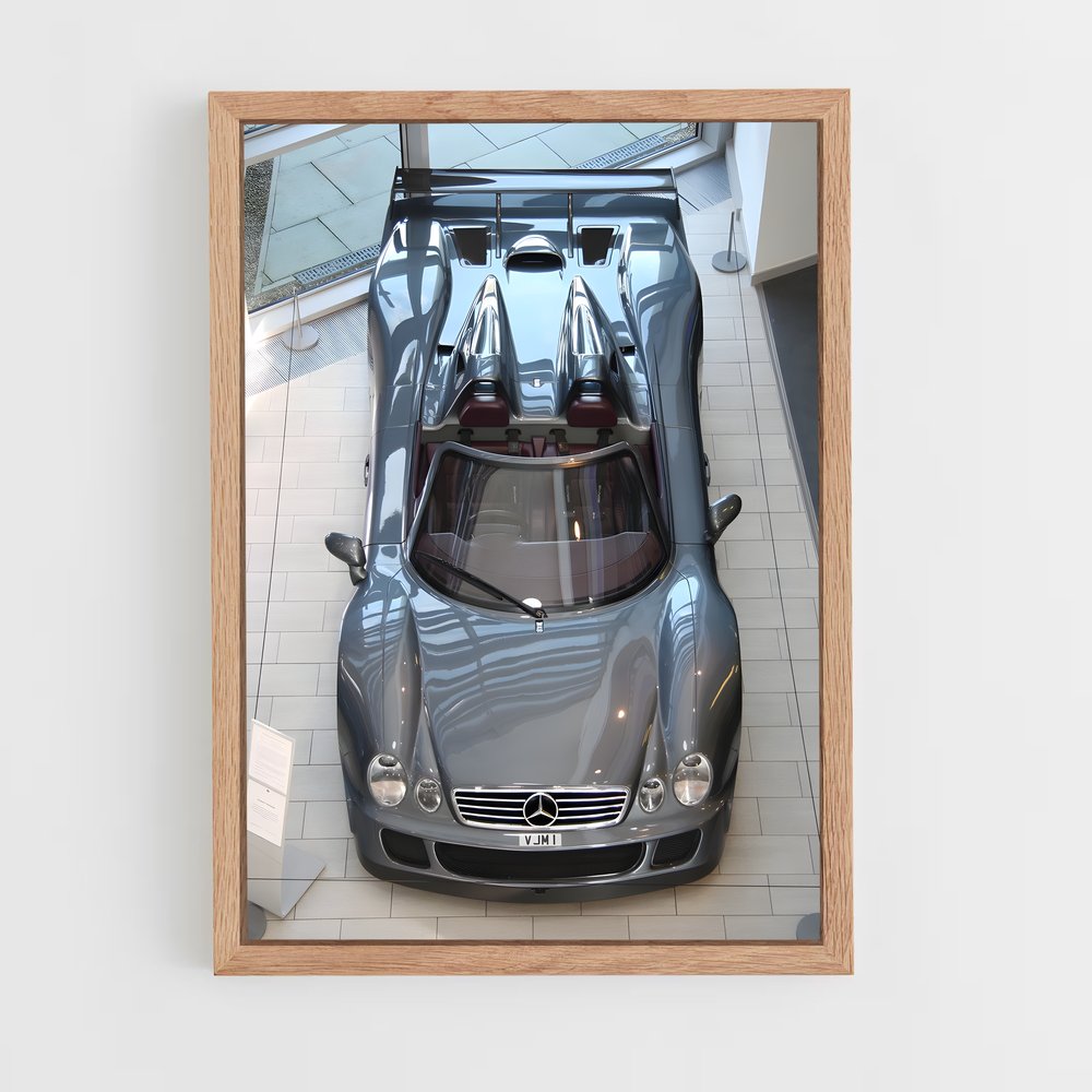 Poster Showroom Vibes – affiche Mercedes (vue 4)